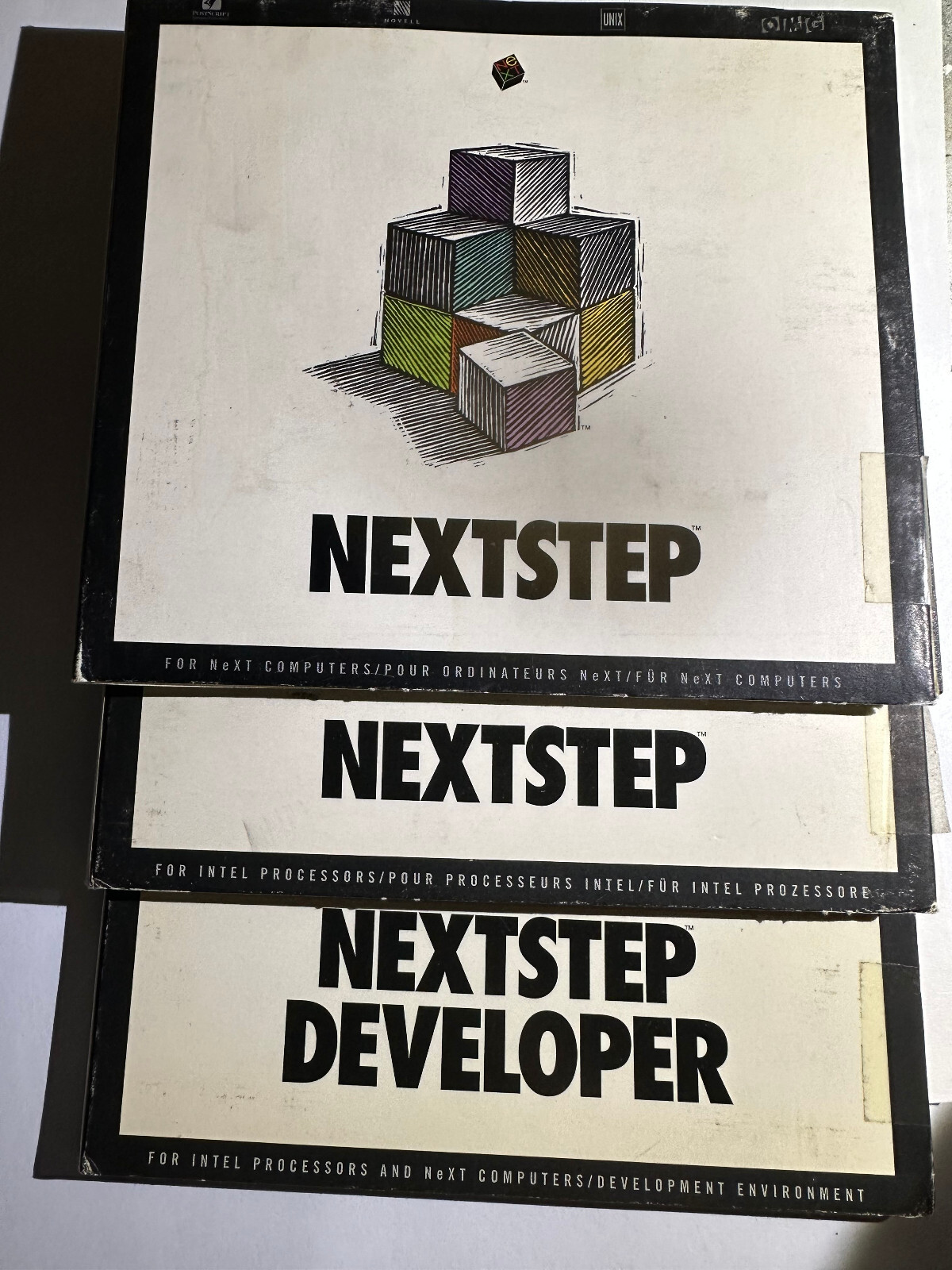 NeXTSTEP 3.1 User 68K Intel Operating System , NeXTSTEP 3.1 Fat Developer 3CDs