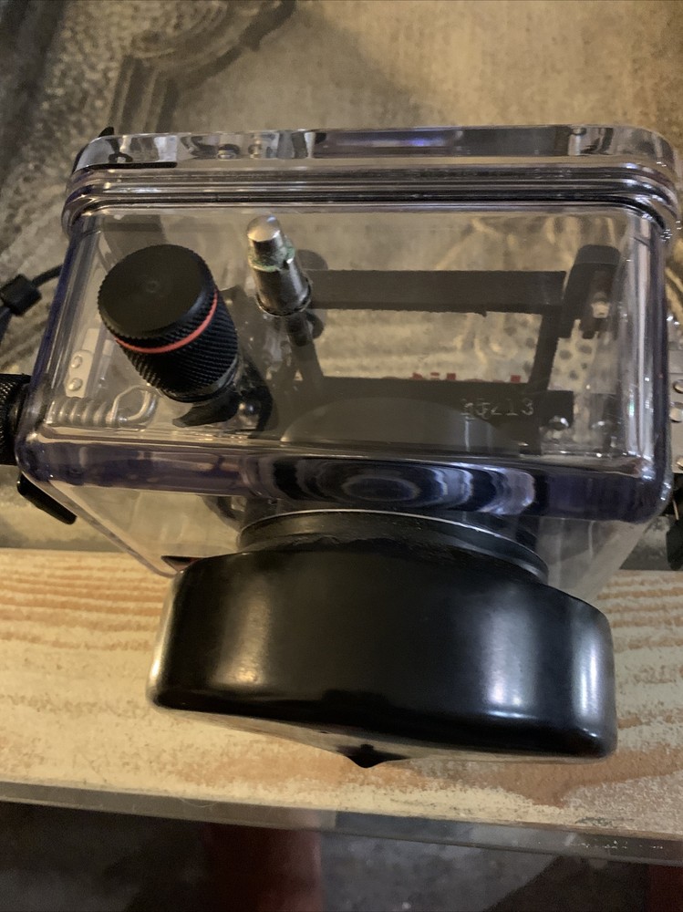 Ikelite Digital Underwater Housing Camera Heavy Clear Plexiglass Dive Case Read