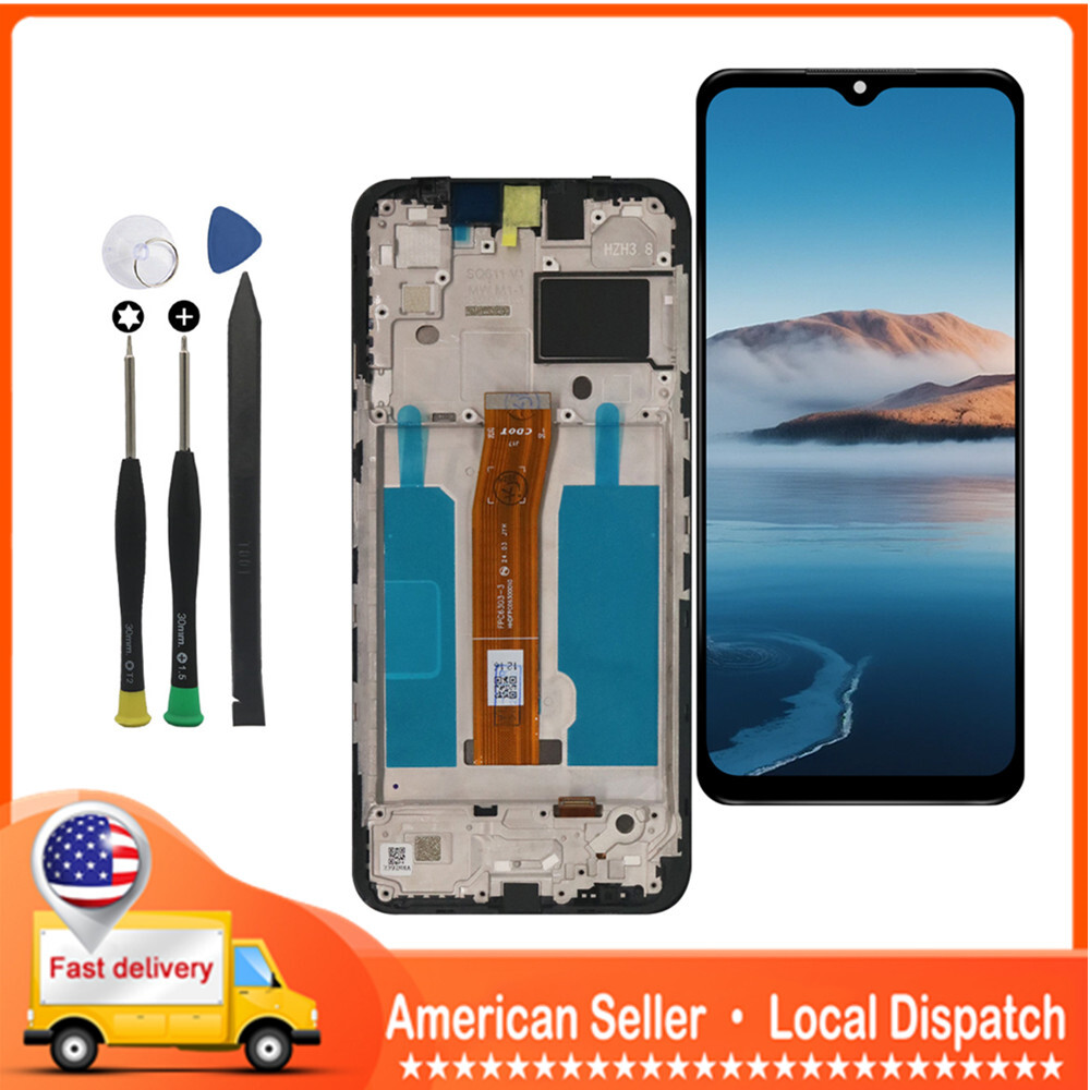 New For Nokia C210 TA-1584 LCD Display Touch Screen Frame Digitizer Replacement