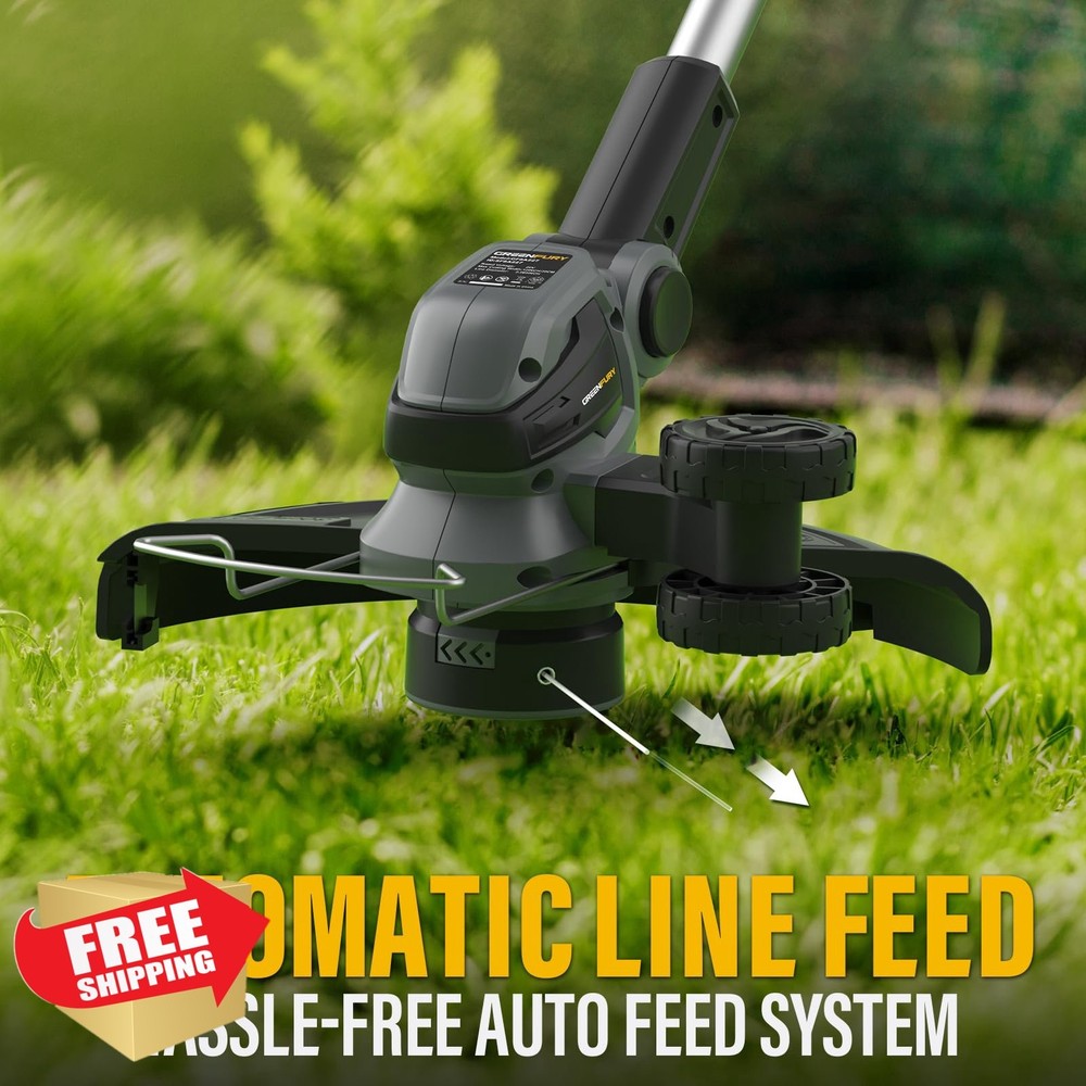 Dewalt 20V String Trimmer, 12" Cordless Weed Wacker, Auto Line Feed