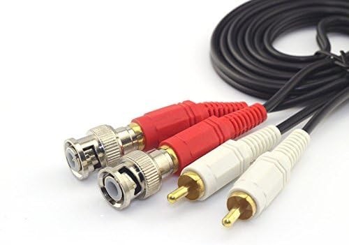 RCA Female to BNC Male Connector Coax Plug Adapter Converter CCTV Camera Lot