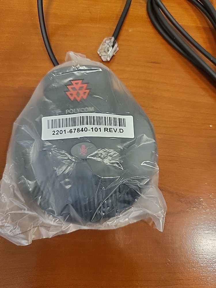 Polycom SoundStation2W Extended Microphone 2201-67840-101 - NEW