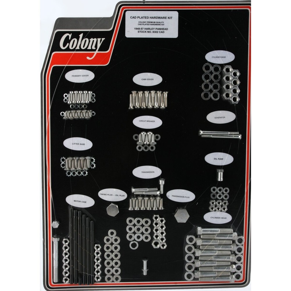 Colony Complete Stock Hardware Kits - 8302CAD