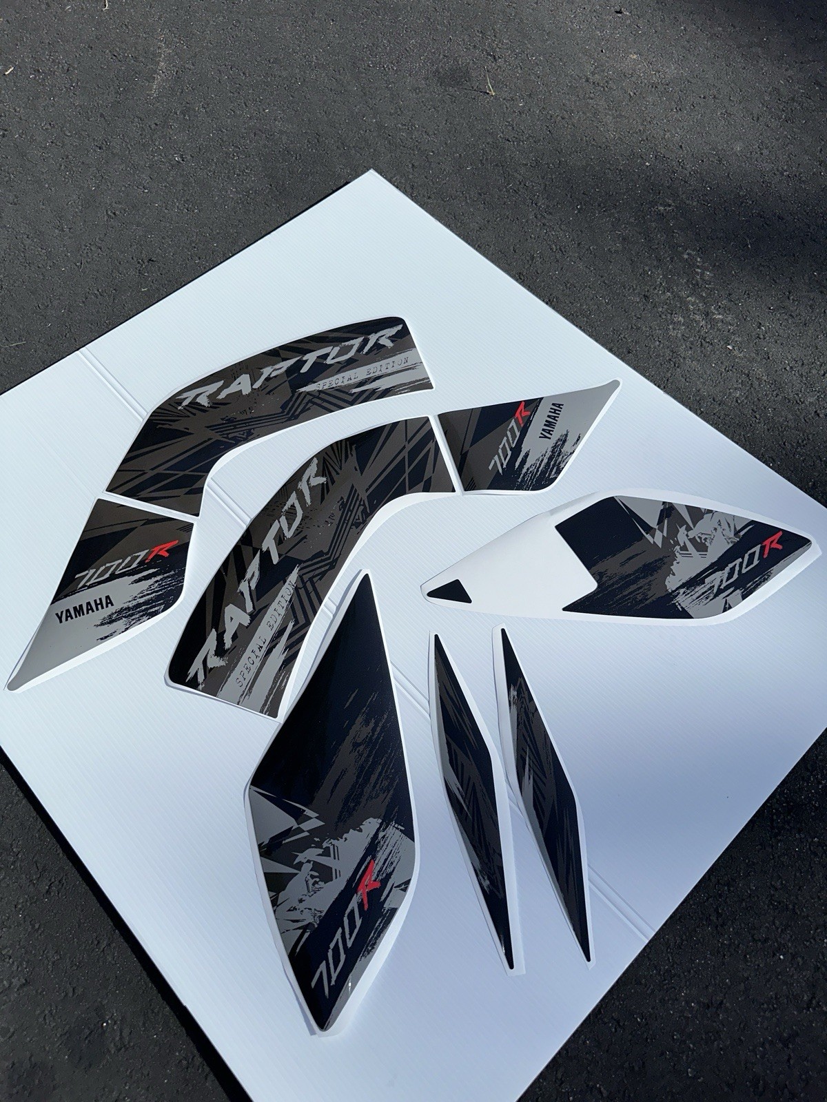 2022 YAMAHA RAPTOR 700R SE full graphics kit THICK AND HIGH GLOSS