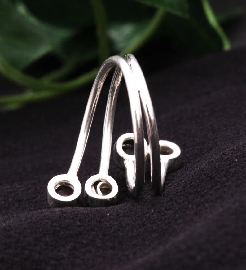 Garnet Ring 925 Sterling Silver Band &Statement Ring Handmade Ring All size