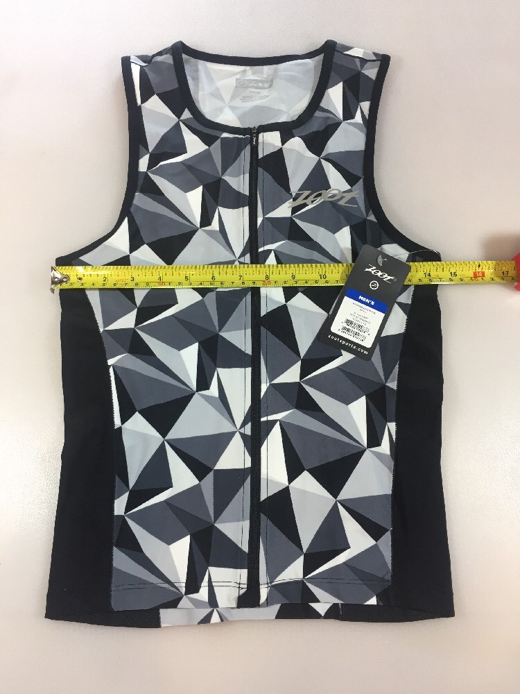 Zoot Mens Performance Full Zip Tri Top Small S (6189)