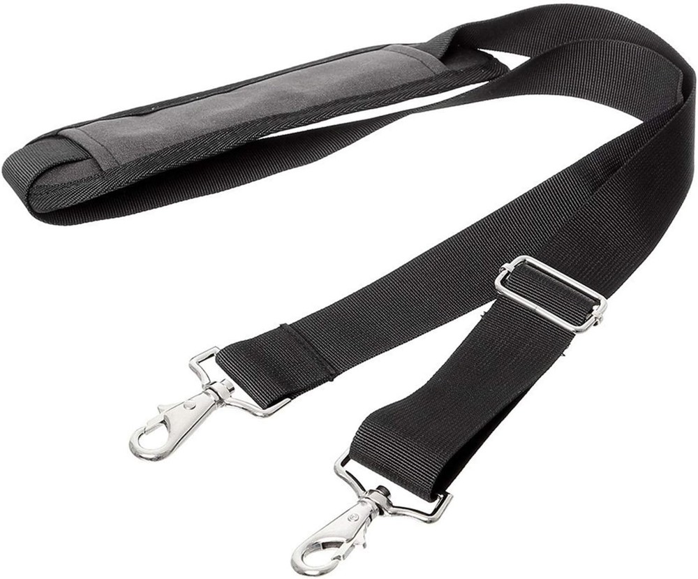 JAKAGO 61" Replacement Shoulder Strap, Padded Long Duffel Bag Strap Black