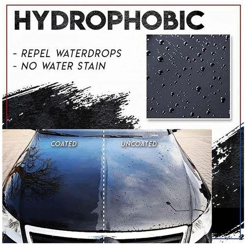 Crystal Coating for Car Plastic Restorer & Scratch Remover w/ Sponge (3PCS)