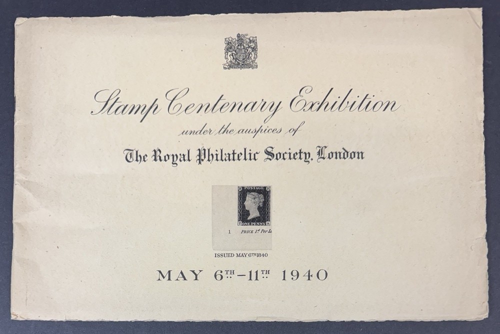Stamp Centenary Exhibition, May 6-11, 1940, Royal Philatelic Society, Catalog