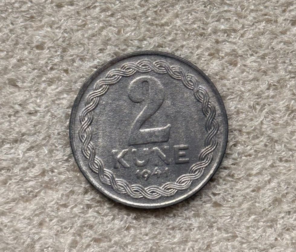 Croatia 2 Kune 1941 UNC