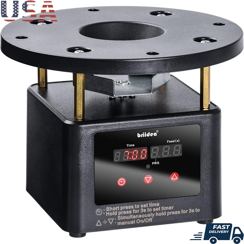 Programmable Digital Timer Deer Feeder Automatic Solar Battery Operated Durable