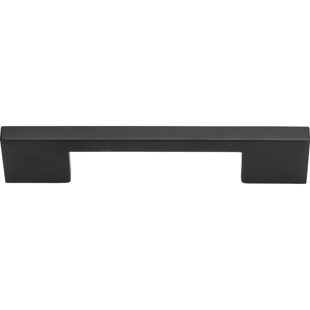 Atlas A867-BL Thin Square Pull 5 1/16 Inch (c-c) - Matte Black