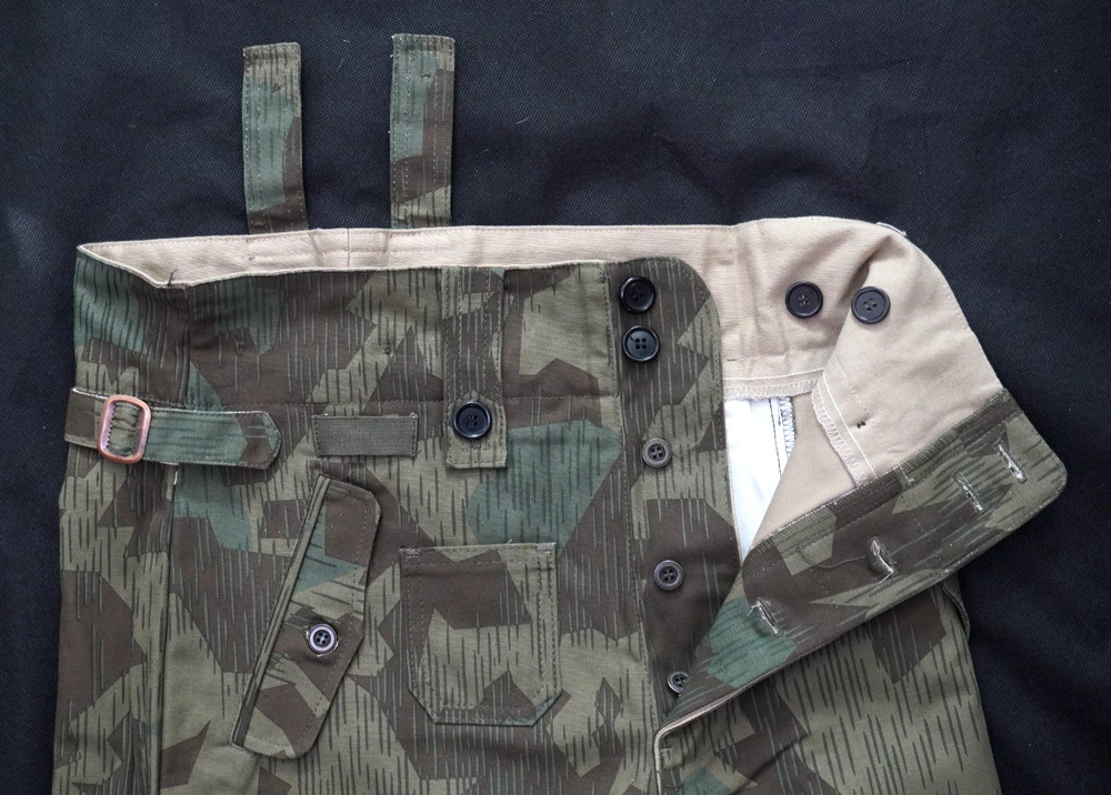 WWII German Splinter Camo Pants. Repro