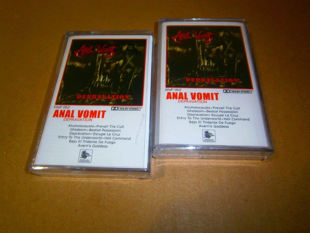 ANAL VOMIT - Depravation. Tape