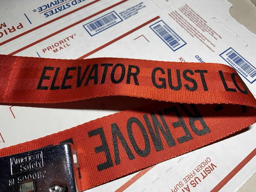 (2)Elevator Gust Lock Extensions 500901-423-2267. AM Safe