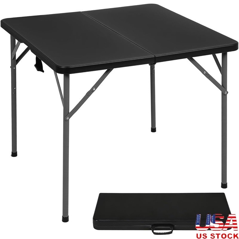 Folding Card Table Easy Assembly Multipurpose Indoor Outdoor Capacity New
