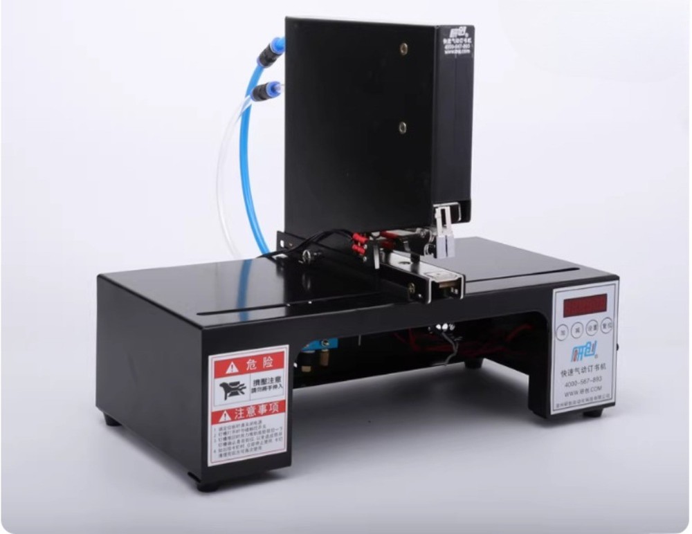Pneumatic Stapler Double Head Automatic Electric Stapler Binding Machine