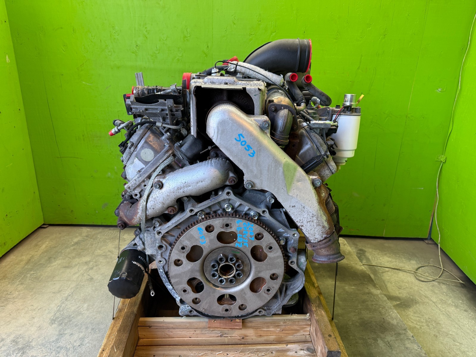 06 07 CHEVROLET GMC 2500 3500 6.6 LBZ DURAMAX DIESEL ENGINE MOTOR NO CORE!! 169K