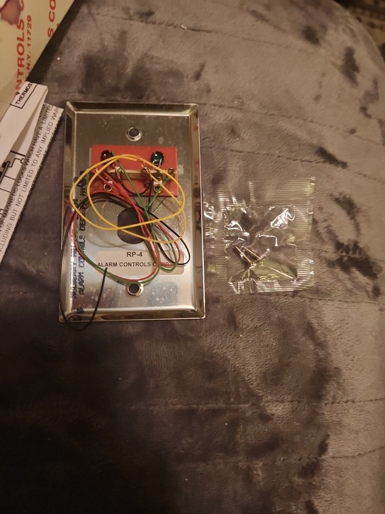 Alarm Controls RP-4 Remote Plate