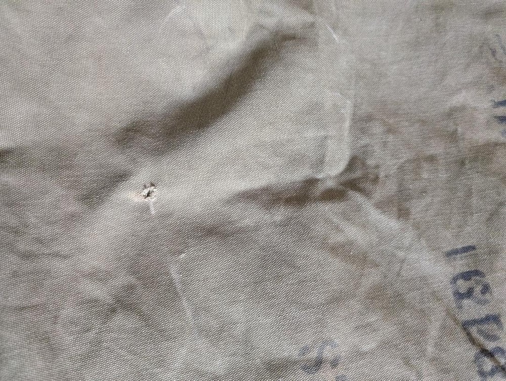 WWII US Army Military Canvas Large Duffle Bag Top Loading