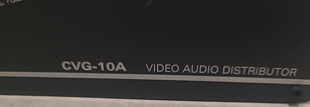 Comprehensive Video Group CVG-10A Video Audio Distributor.