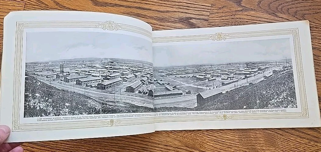 1918 Cantonment Life Camp Funston Book Magazine Kansas KS WW1 WWI