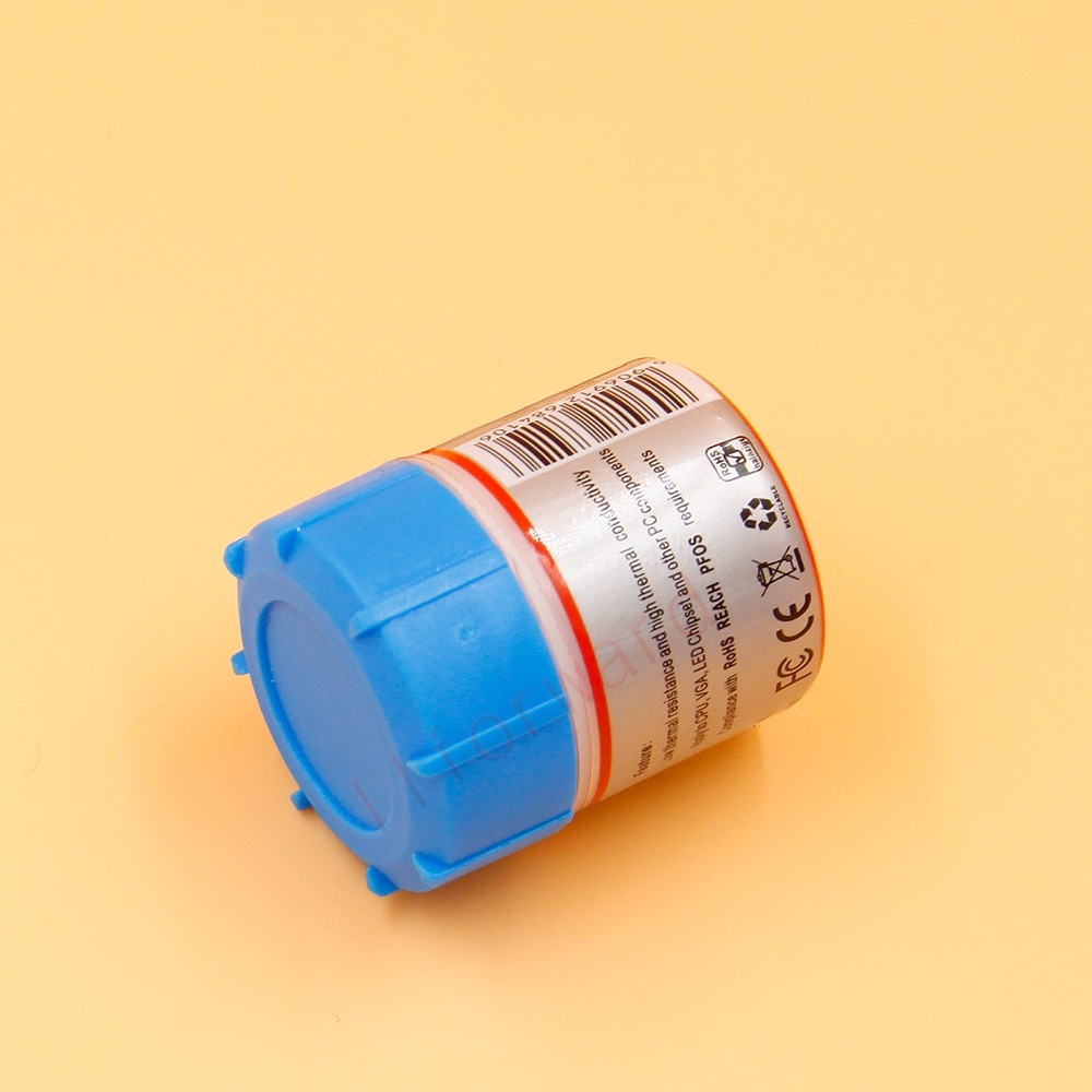 White 20g Silicone Compound Thermal Grease Paste For CPU GPU LED SCR VGA Cooling