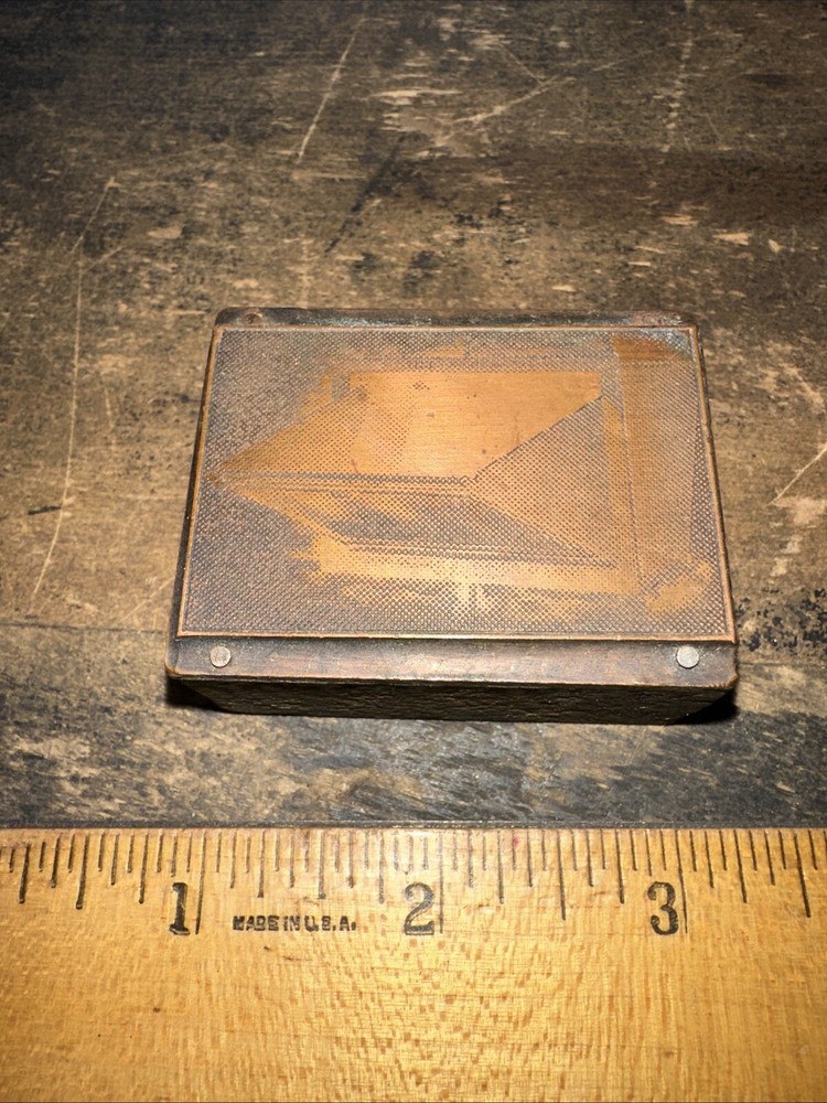 Printing Block Type Cut ( Unknown Image??) Copper Face