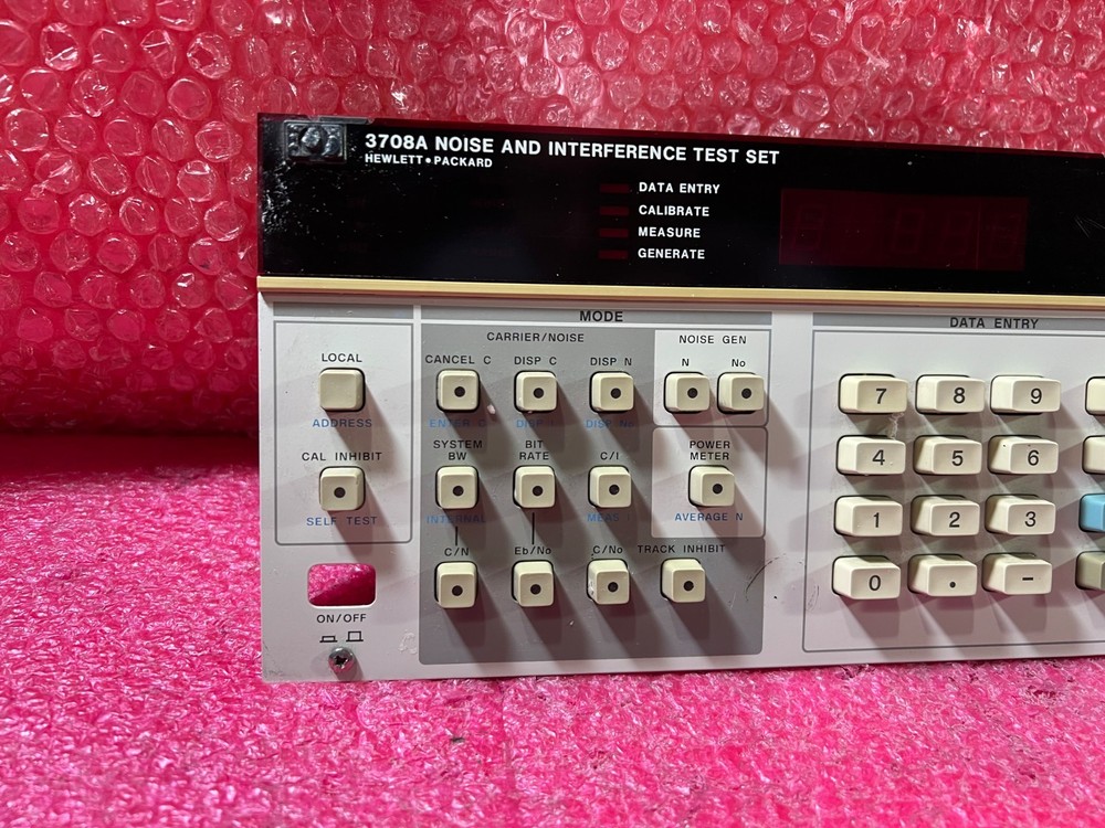 HP 3708A Noise And Interference Test Set ''Panel only''
