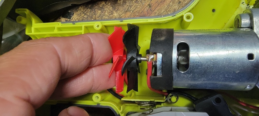 MXD ryobi HANDHELD inflator replacement fan blade 2 pack