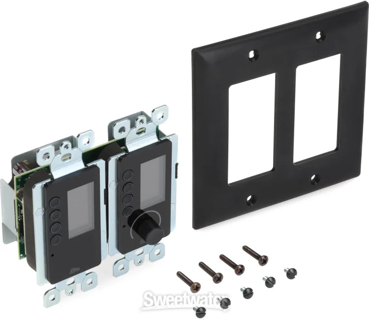 BSS EC-8BV Ethernet 8-button & Volume Controller - Black