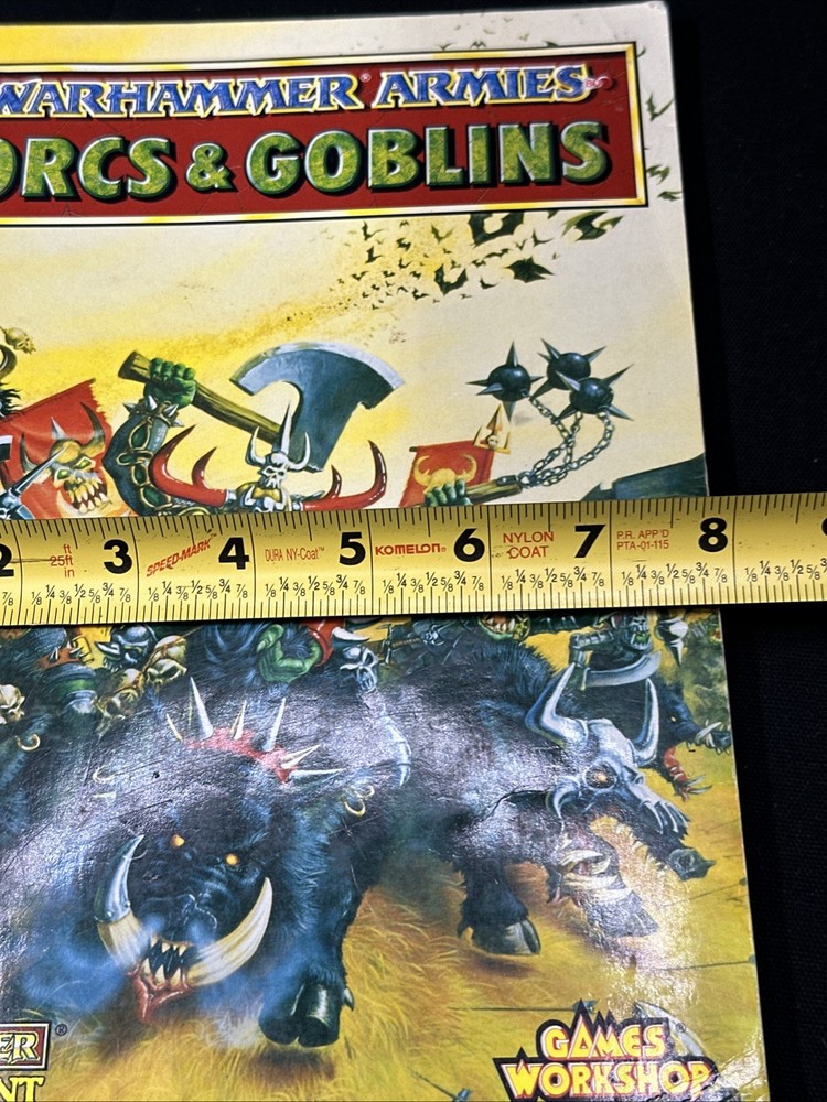 Warhammer Armies Orcs & Goblins Games Workshop Supplement 1996