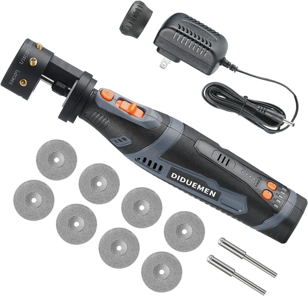 Cordless Tungsten Electrode Sharpener 8V TIG Grinder with Grinding Block