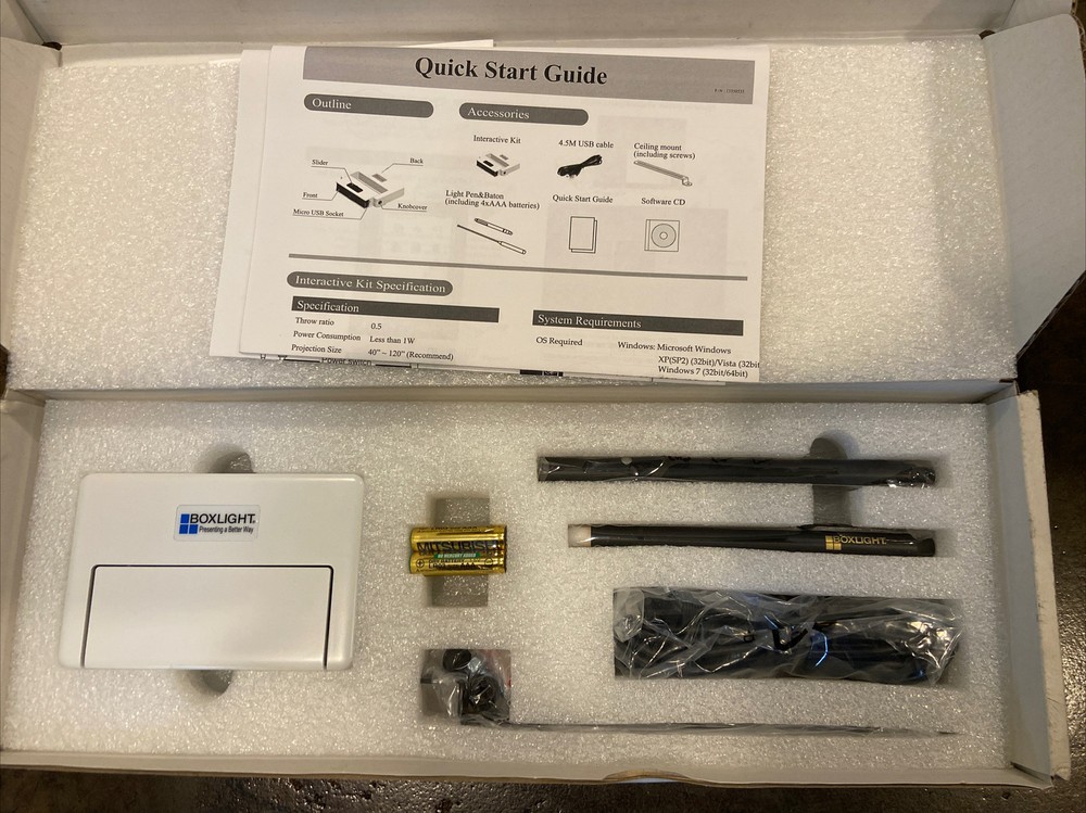 Boxlight Outwrite 2-1.4 Interactive Module Projector