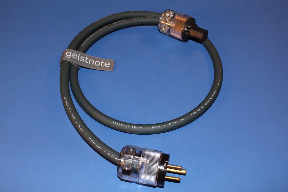 5' Power Cable ~ Evidence Audio The Source 5 ft ~ FREE BAG