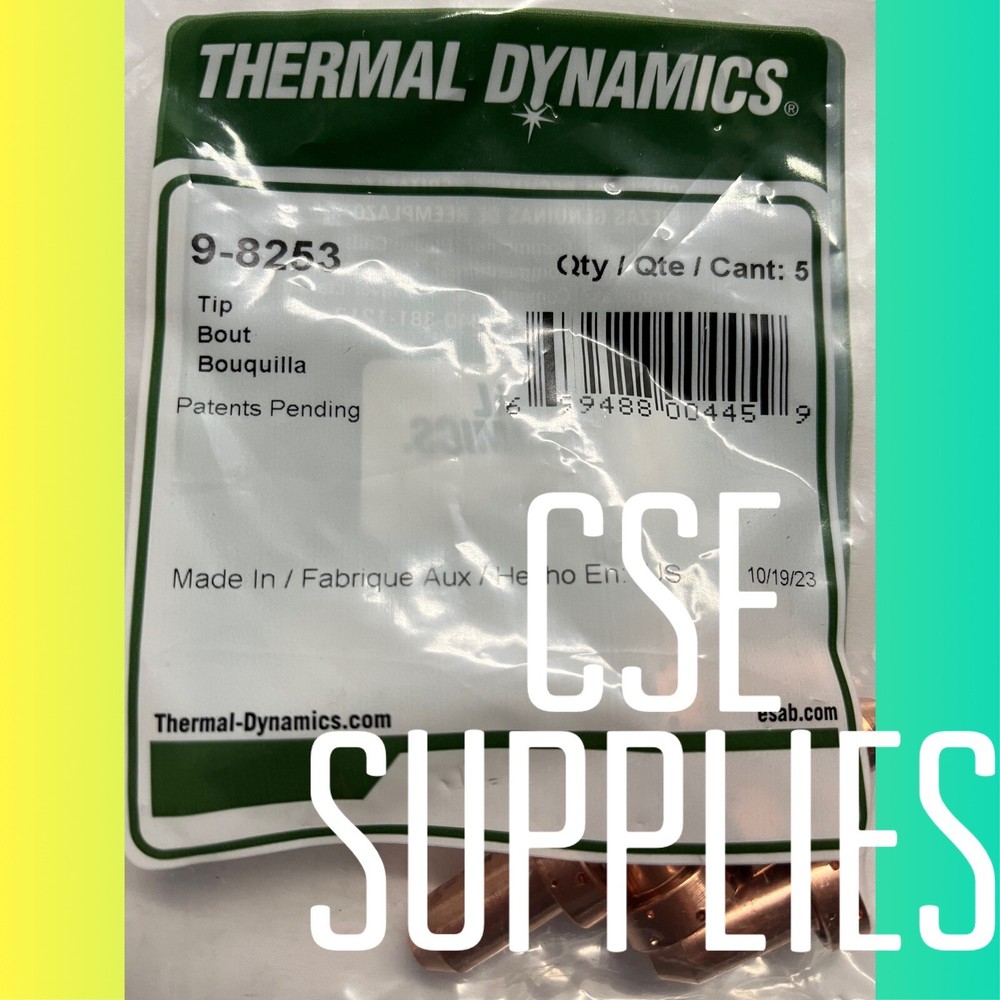 Thermal Dynamics 9-8253 Plasma Cut Tip, 120 Amp PKG/5.