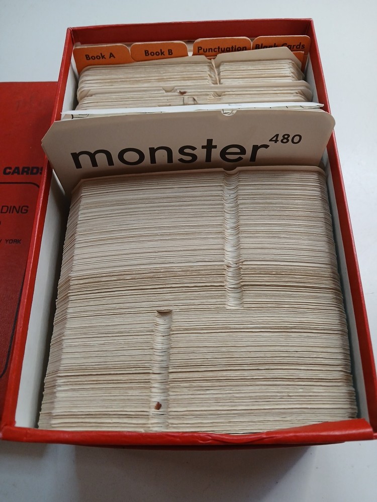 Lippincott's Basic Reading A & B Word Recoognition Cards Incomplete