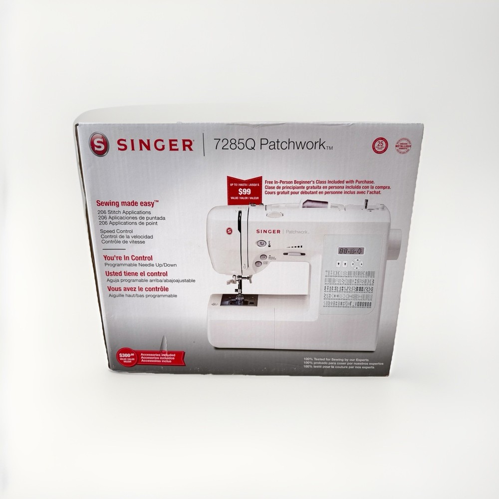 Singer Patchwork 7285Q Sewing and Quilting Machine with Extension Table