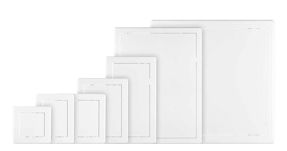 Quick-Install 4x4 Inch Access Panel with Low-Profile Flap Cover - Modern Touch