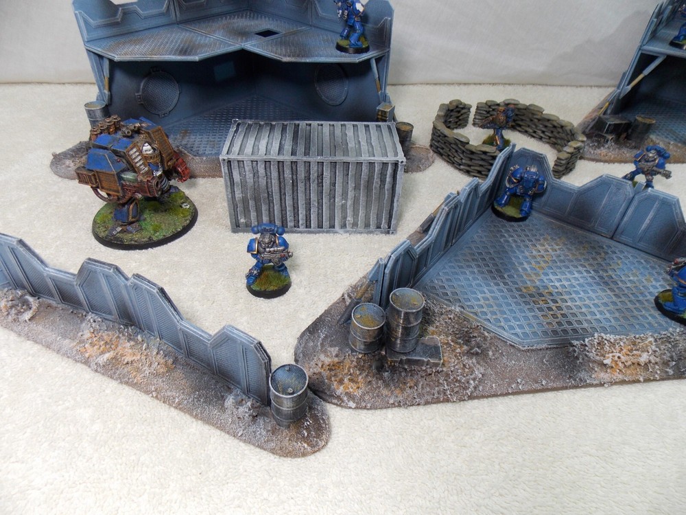 WARGAMING TERRAIN PAINTED BUNDLE 9 PIECE SET...ADVANCE ORDERS