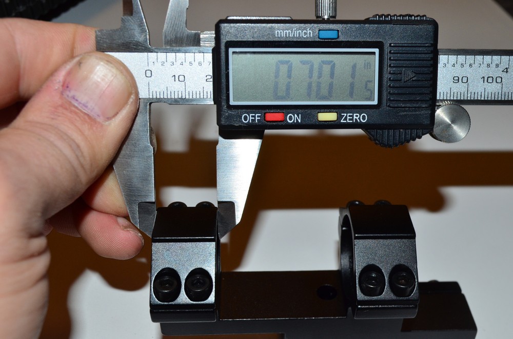 Dovetail 11mm Base Scope Mount for 1" Scope tubes. 25mm Ring