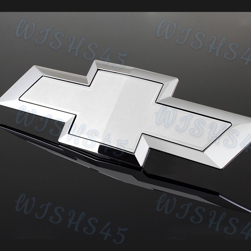 Front & Tailgate Bowtie Emblems For 2016-2018 Chevy Chevrolet Silverado 1500 Set
