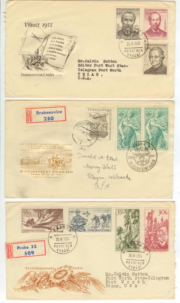 1950s Czechoslovakia covers