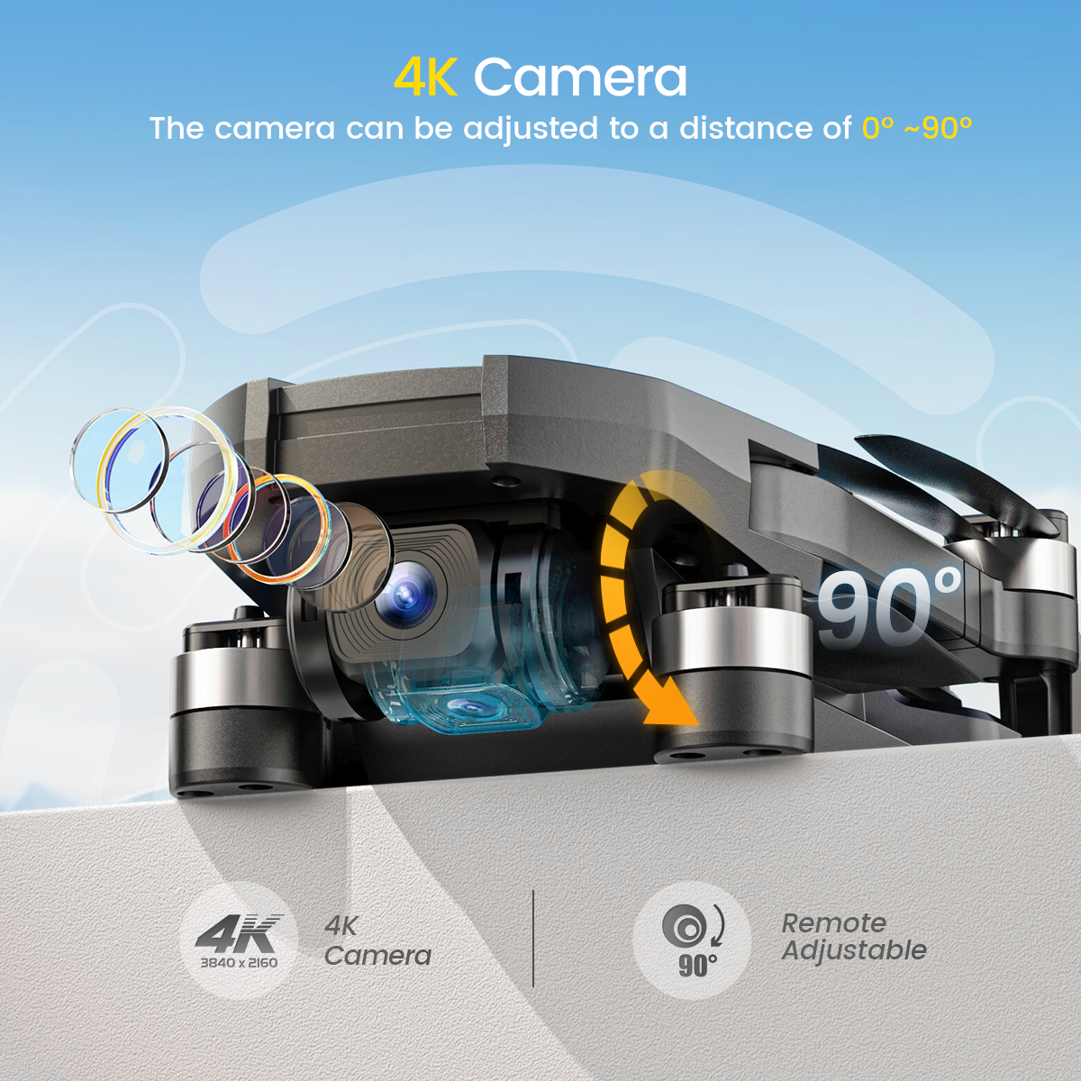 Holy Stone HS720S GPS RC Drone With 4K HD Camera Brushless 5G WiFi RC Quadcopter