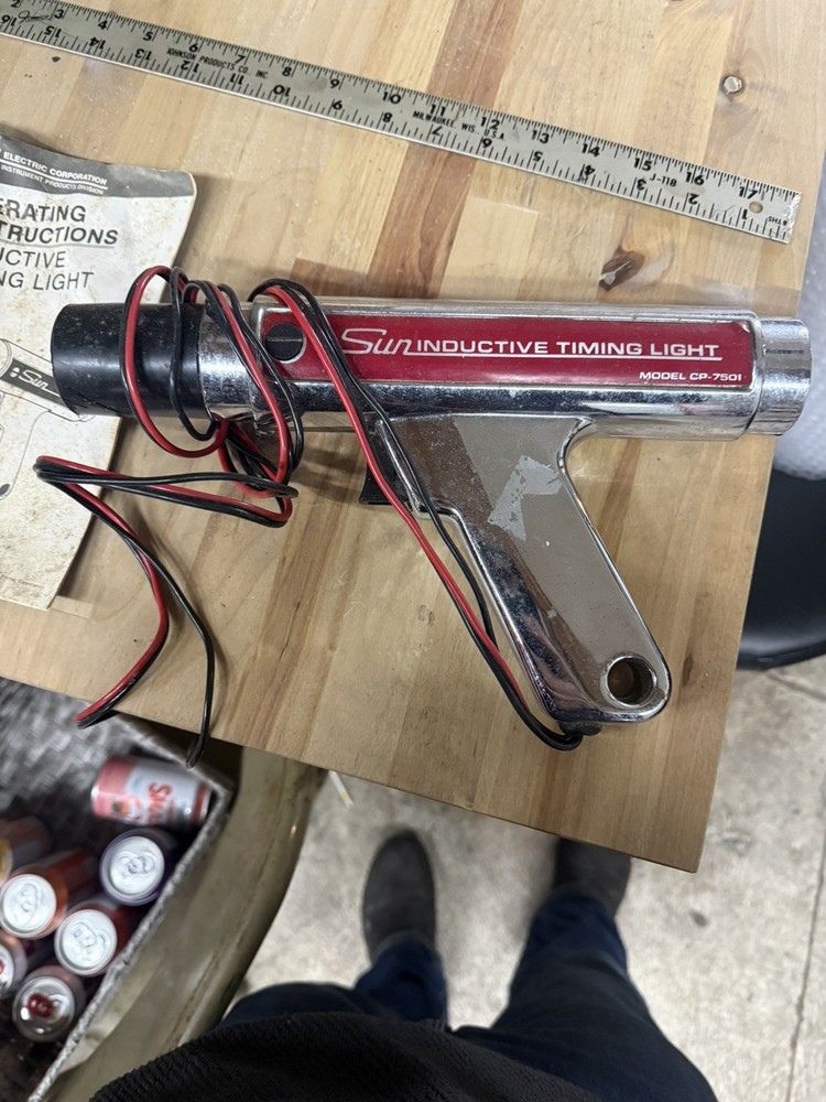 Sun Inductive Timing Light Model CP-7501 Engine Timing Light