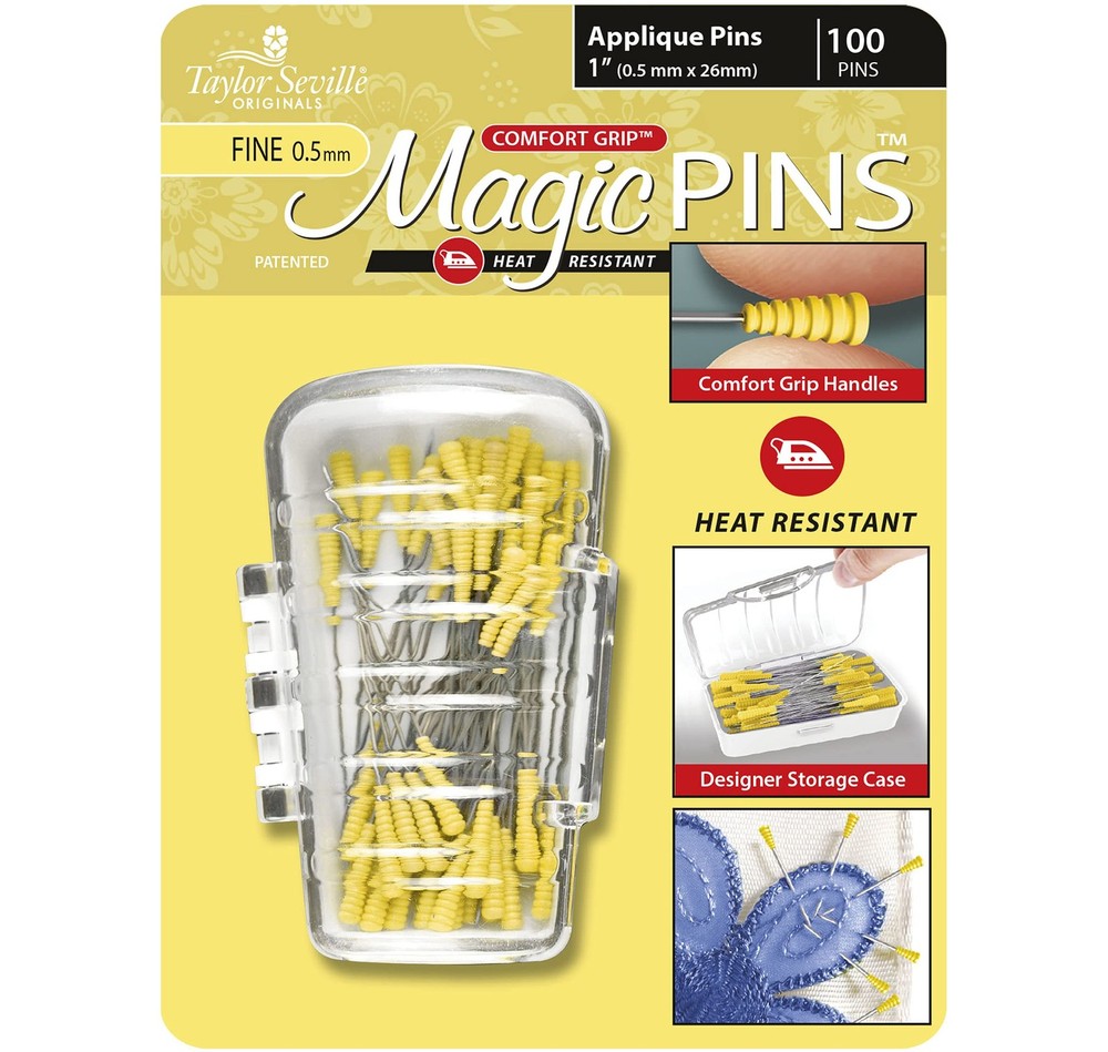 Taylor Seville Magic Pins Applique Fine 100pc