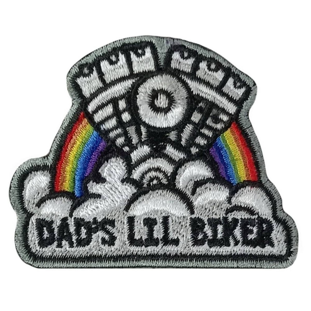 Hot Leathers Kid Rainbow Engine 2.5" X 2" Embroidered Patch PPQ2350