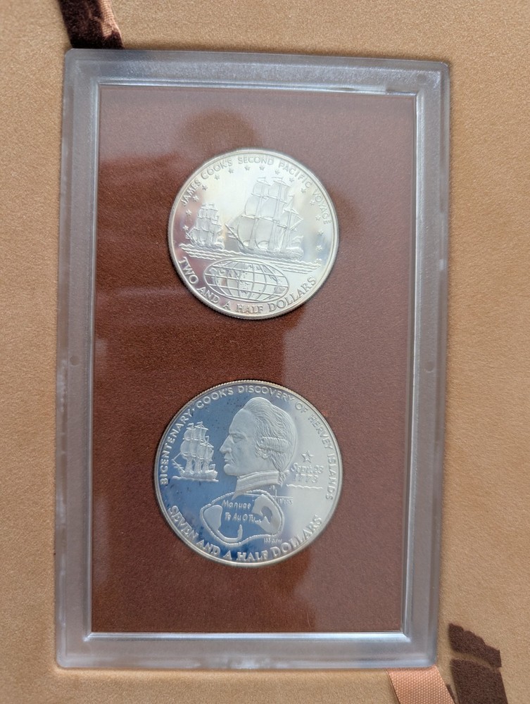 1973 COOK ISLANDS Coins