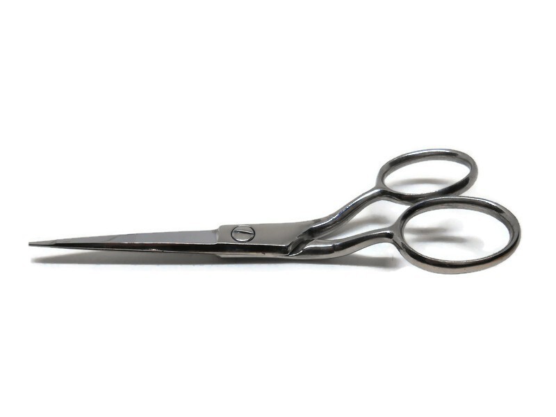 Embroidery Scissors With Offset Handles Fine Points 5" Long USA Made