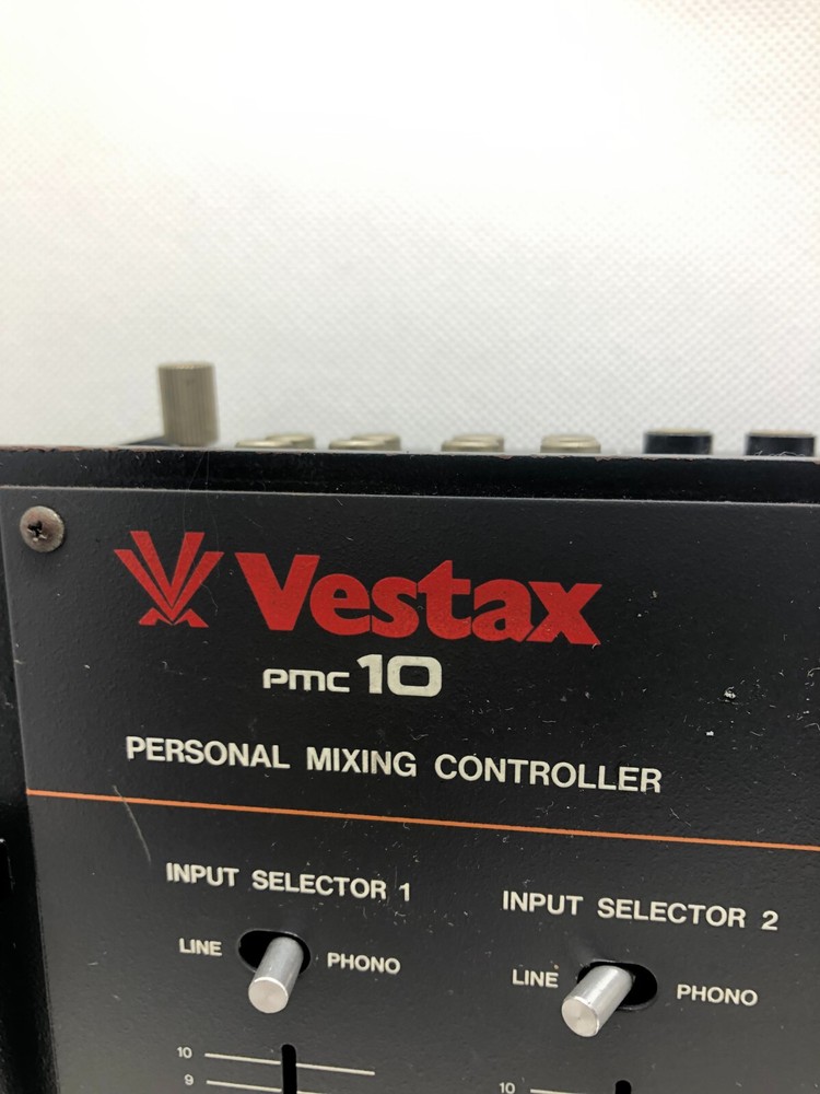 Vestax PMC-10 Persinal Mixing Controller From Japan AC100 Used Working